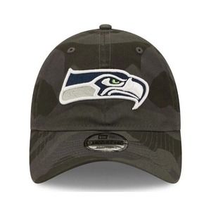 Seattle Seahawks Camo Adjustable Hat